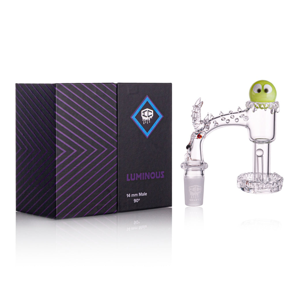 IC Quartz - Luminous-F Premium Design | 14mm 90° Banger | 99.9% Banger | 5 Colors