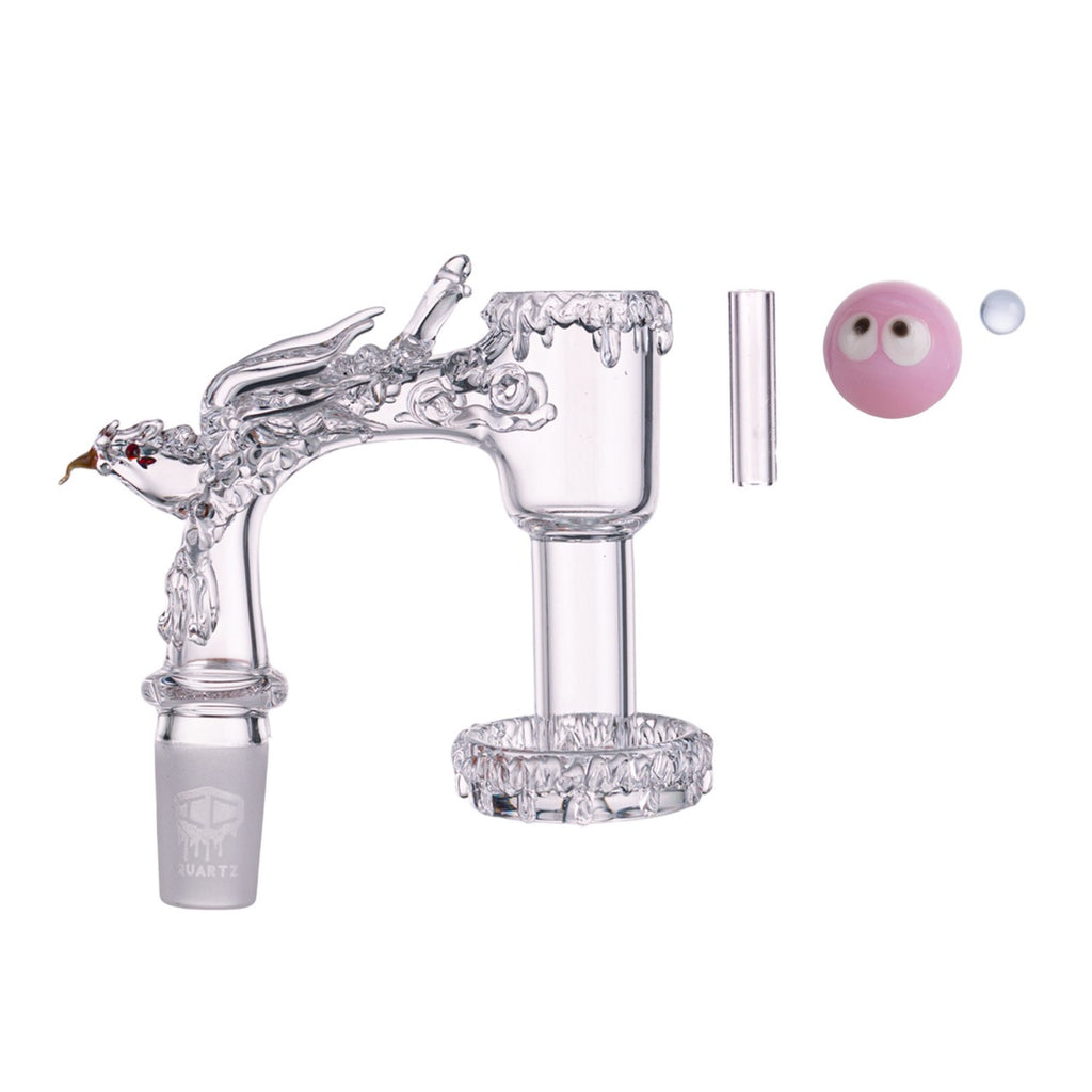 IC Quartz - Luminous-B Premium Design | 14mm 90° Banger | 99.9% Banger | 5 Colors