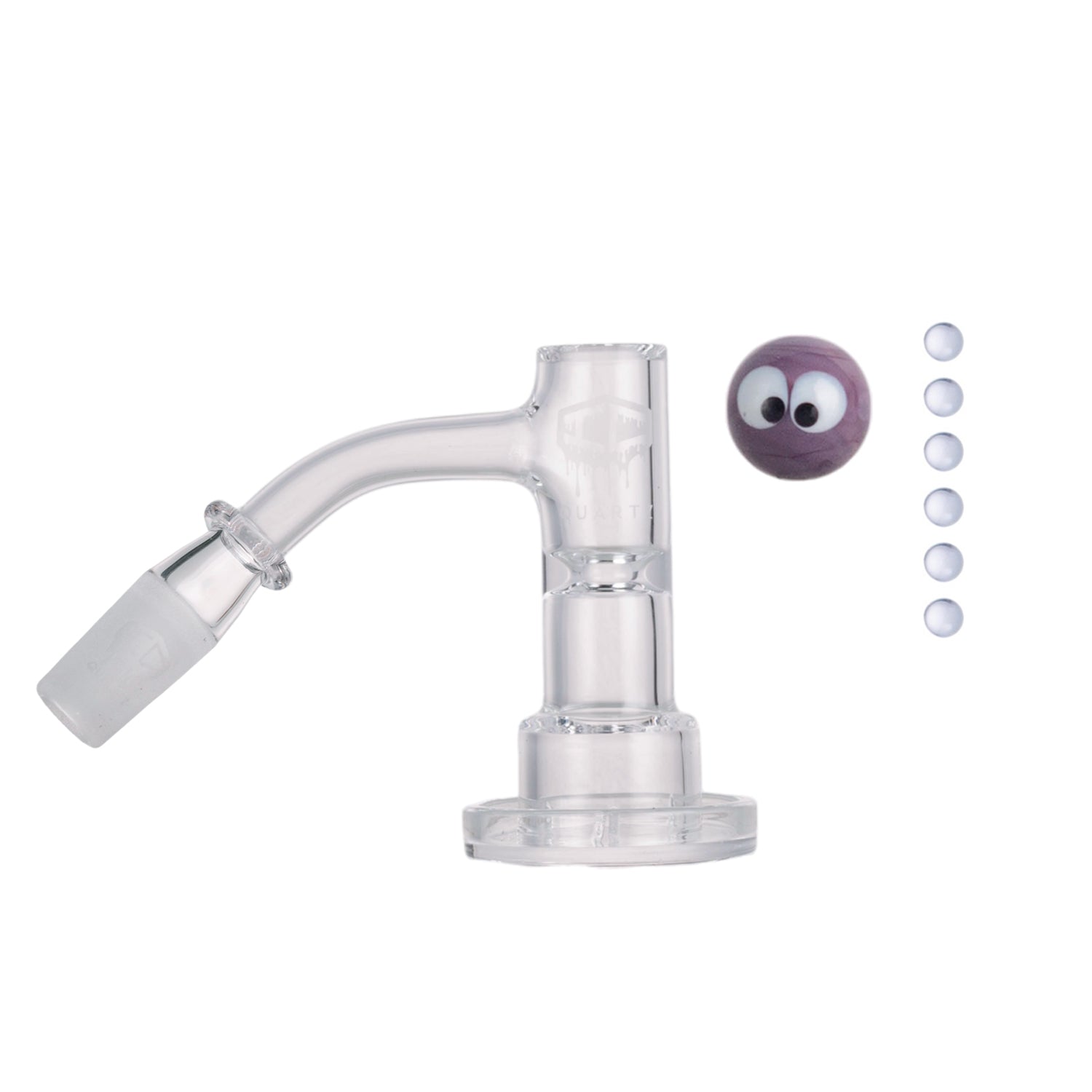 IC Quartz - Odyssey 3rd Gen | 14mm 45D Banger | Includes Carb Cap, Terp balls | 5 Colors