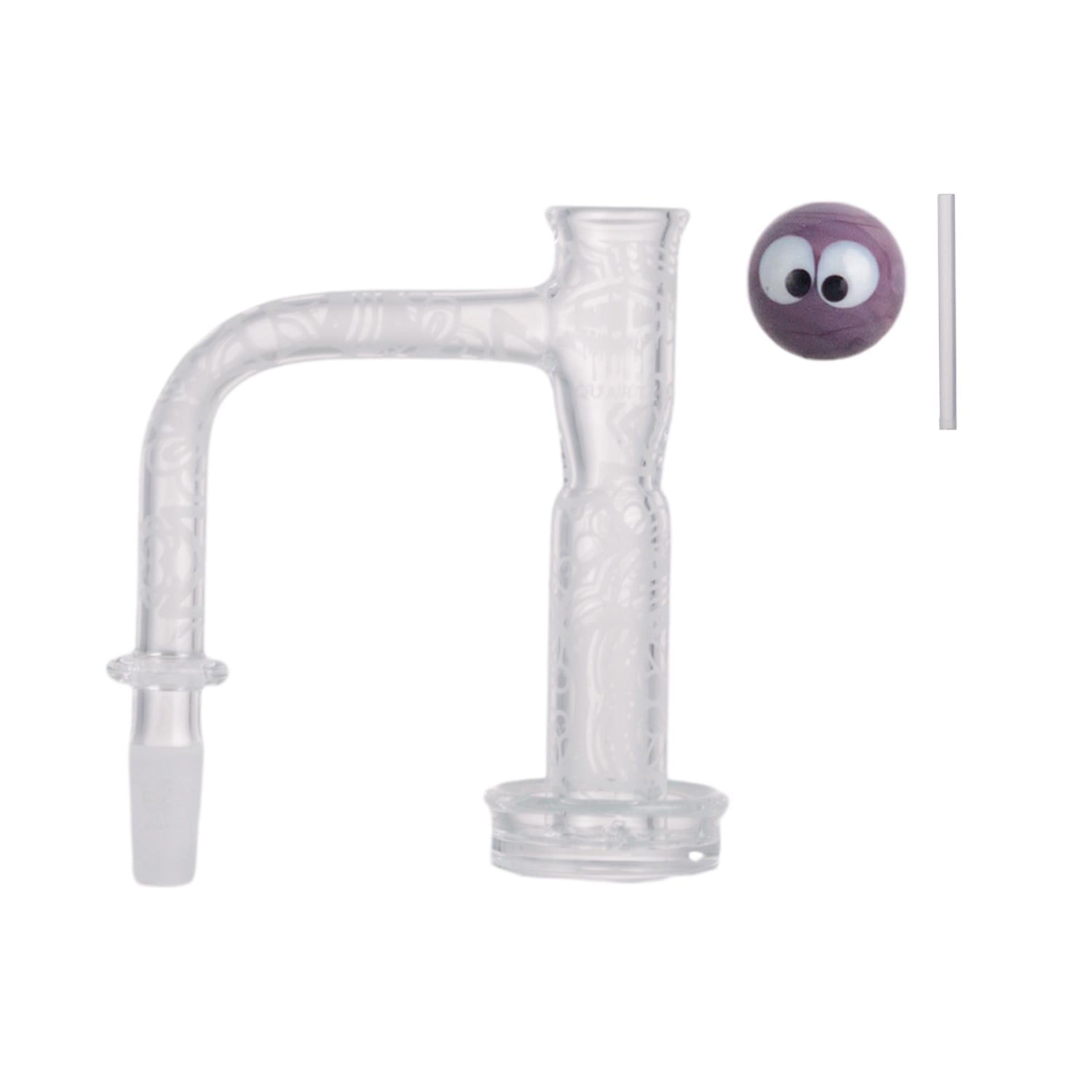 IC Quartz - Voyager 3rd Gen | 10mm 90D Banger | Includes Carb Cap, Terp balls | 5 Colors