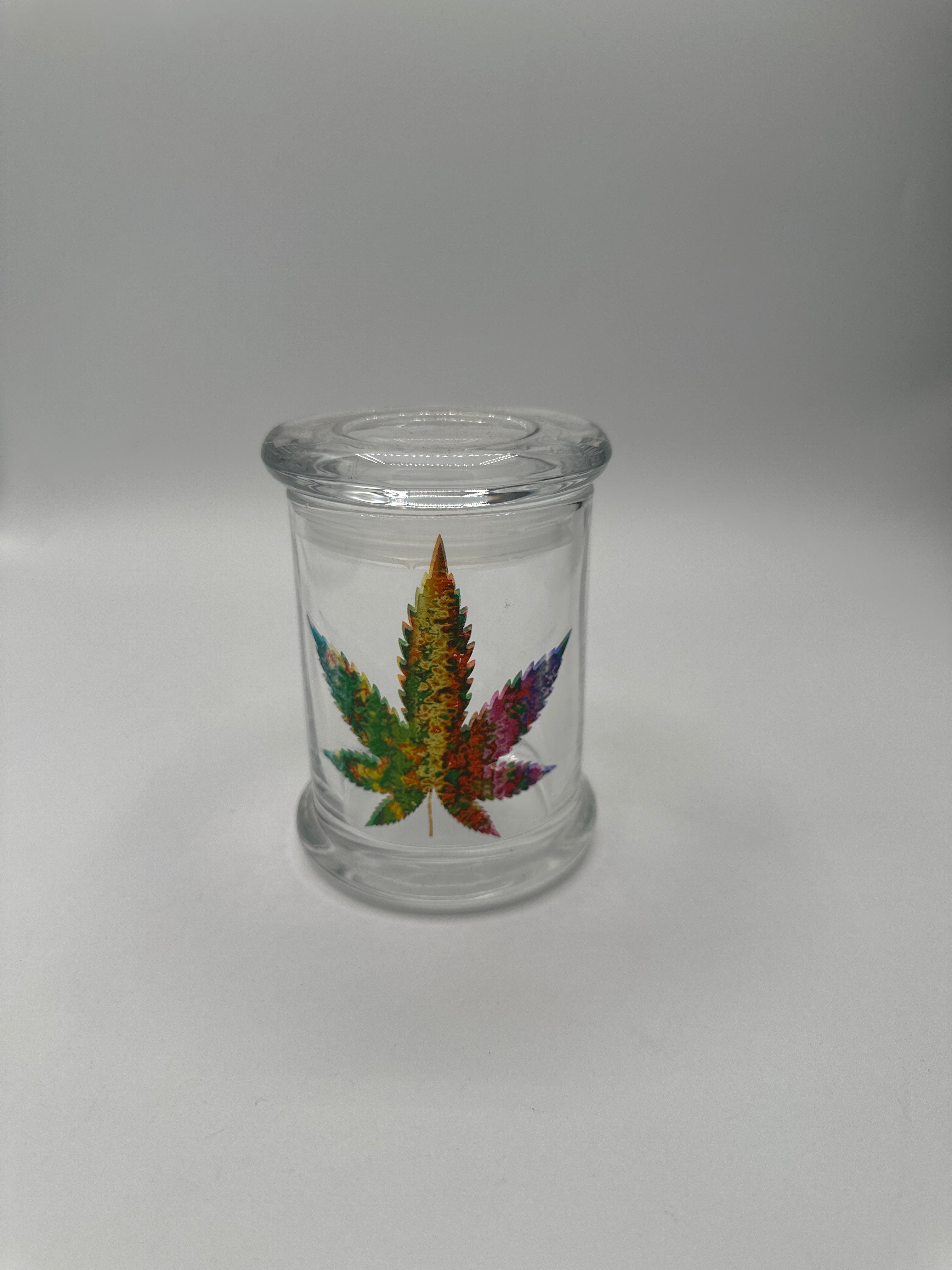 Wholesale Printed Airtight Glass Jars - Case of 3 Units