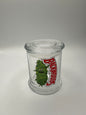 Air tight Glass container jars with print - LARGE | BOX OF 2 UNITS | BOX