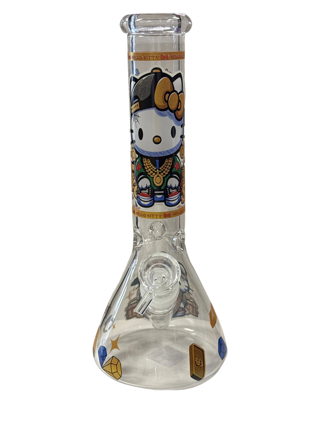 Blood Shot Hello Kitty Beaker