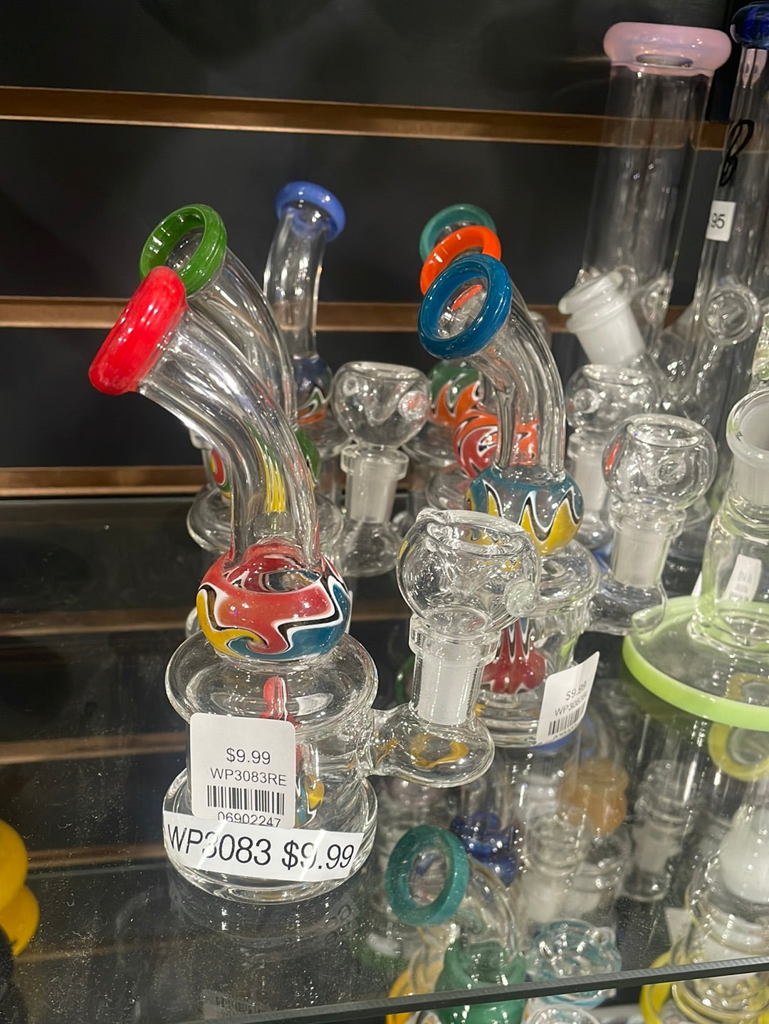 Wigwag Art on the Pipe 6 Inches waterpipe | Assorted Main image