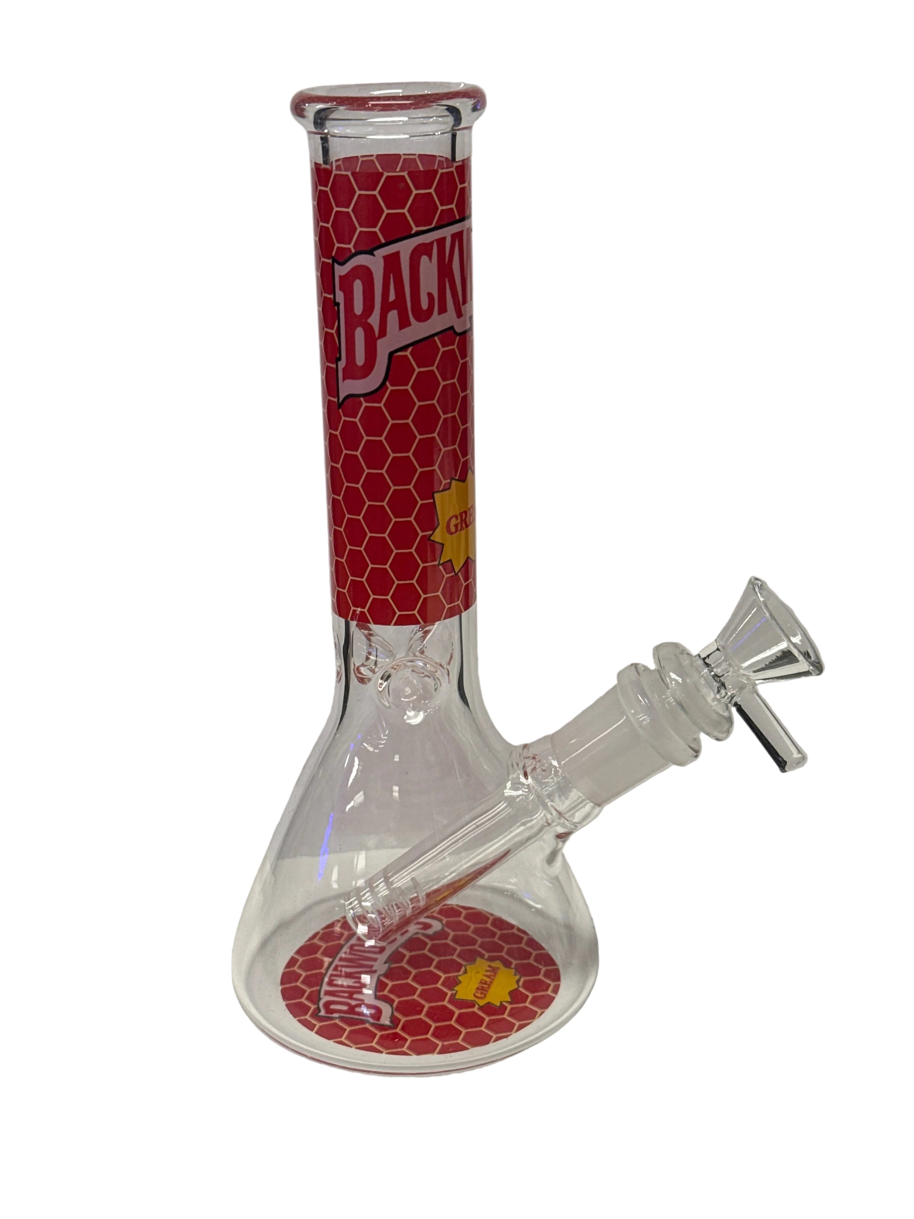 Beaker with Honey comb pattern on neck & base| 8" | WP4051 Main image