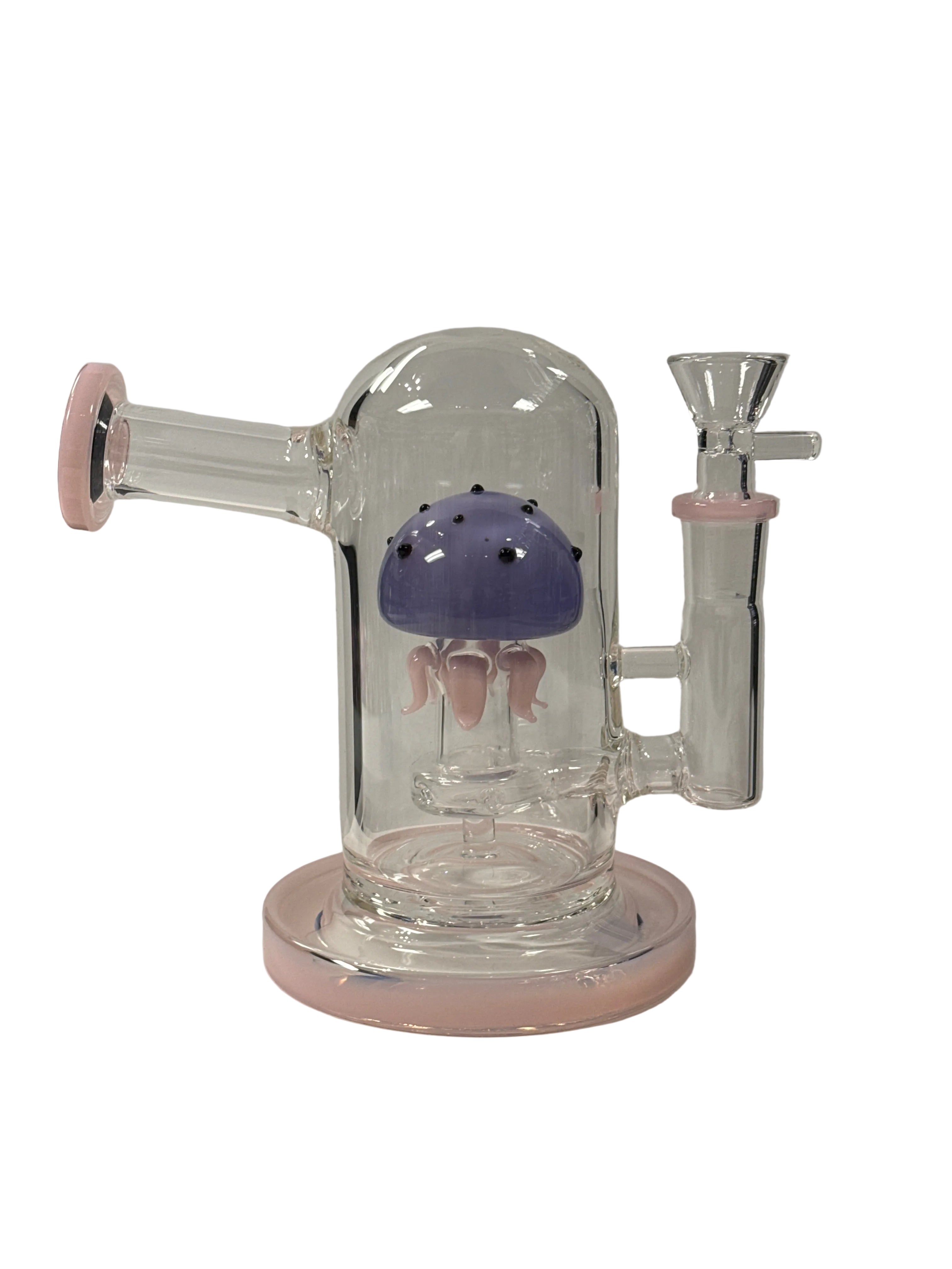 Waterpipe with Colored Octopus Rig Inside comes with Bowl Piece Secondary image