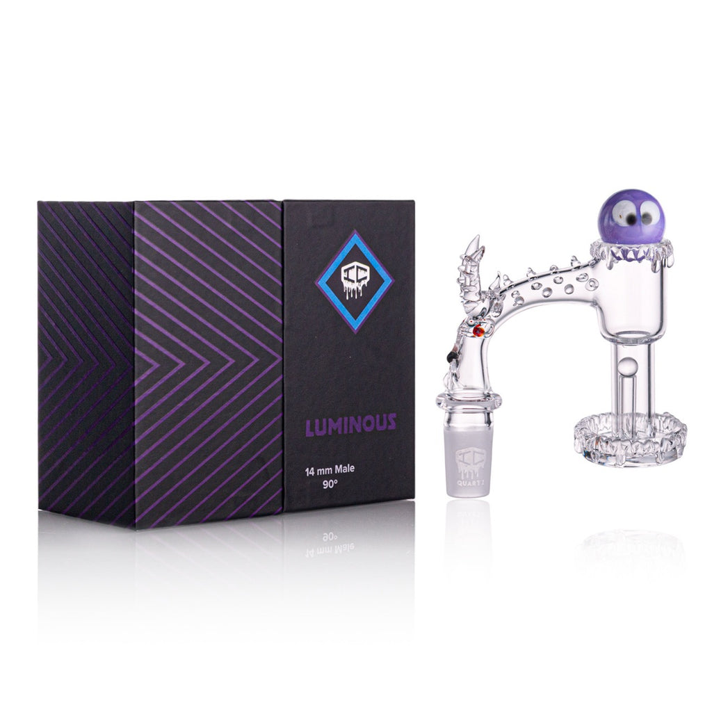 IC Quartz - Luminous-F Premium Design | 14mm 90° Banger | 99.9% Banger | 5 Colors