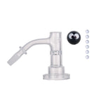IC Quartz - Haze | 10mm 45D Banger | Includes Carb Cap, Terp balls | 5 Colors