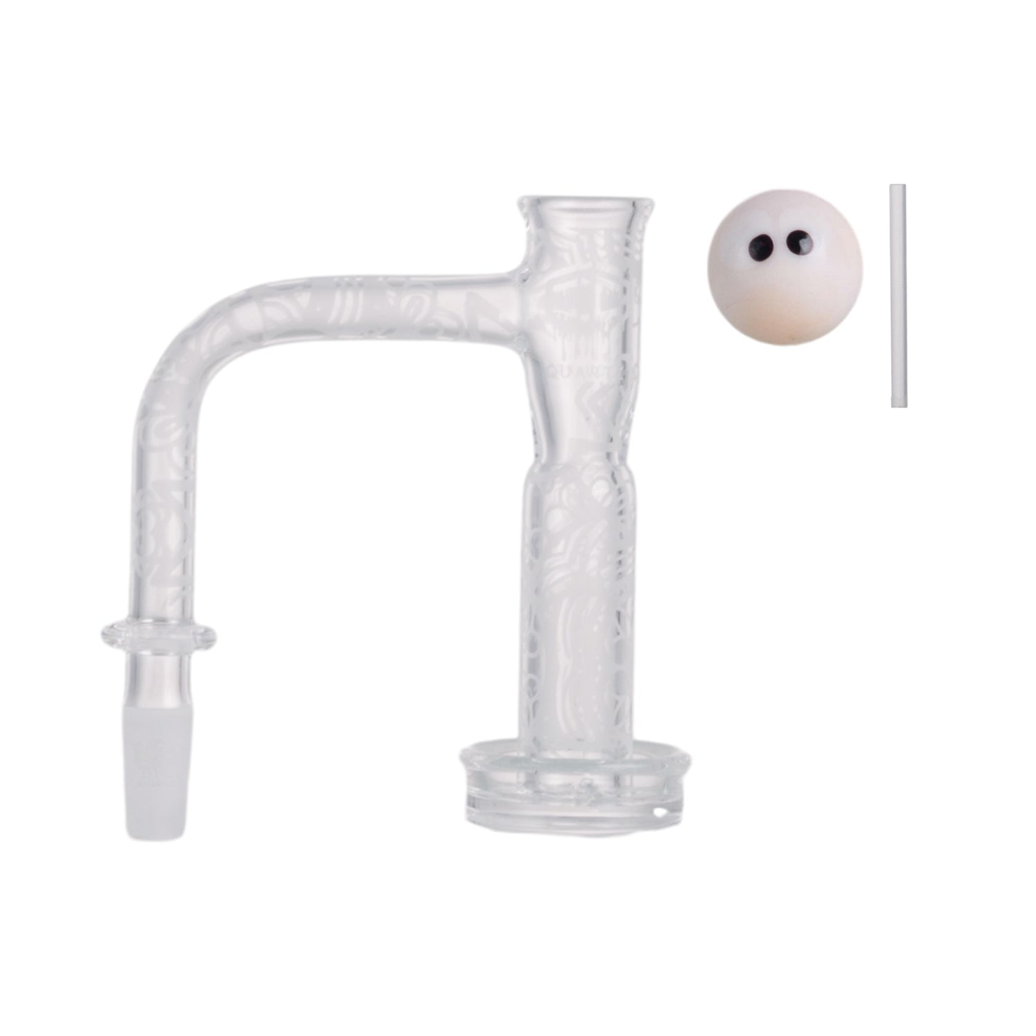 IC Quartz - Voyager 3rd Gen | 10mm 90D Banger | Includes Carb Cap, Terp balls | 5 Colors