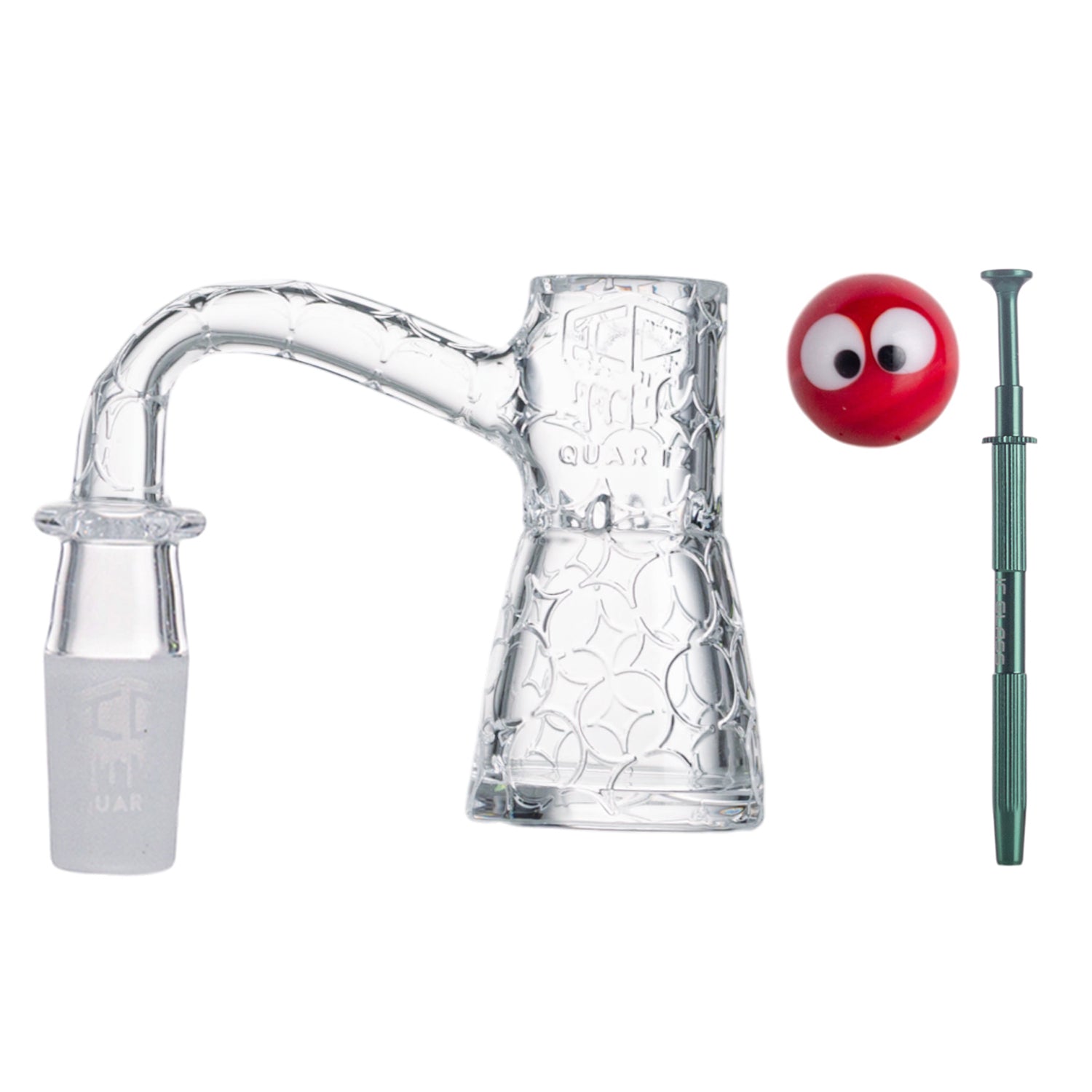 IC Quartz - Mystic 2nd Gen | 14mm Male Banger | Includes Terp Ball Grabber | 5 Colors