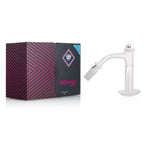 IC Quartz - Mirage | 14MM 45D | Fully Frosted Banger | Includes Carb Cap, Terp balls | 5 Colors