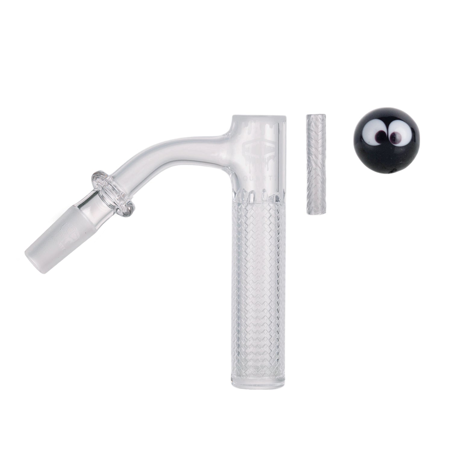 IC Quartz - Eclipse | 10mm 45D Banger | Includes Carb cap, Terp Ball | 5 Colors