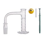 IC Quartz - Crystal 2nd Gen | 14mm 90D Banger | Includes Terp Ball Grabber | 5 Colors