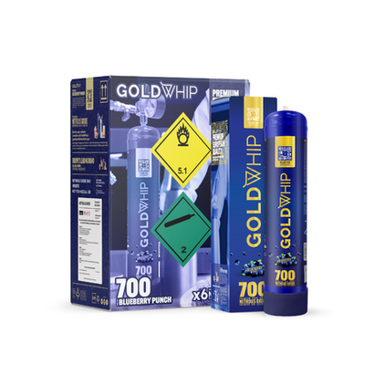 Gold Whip | 700G| FOOD-GRADE CREAM CHARGER FOR FOOD/CATERING  PURPOSE ONLY |