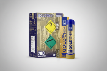 Gold Whip | 700G| FOOD-GRADE CREAM CHARGER FOR FOOD/CATERING  PURPOSE ONLY |