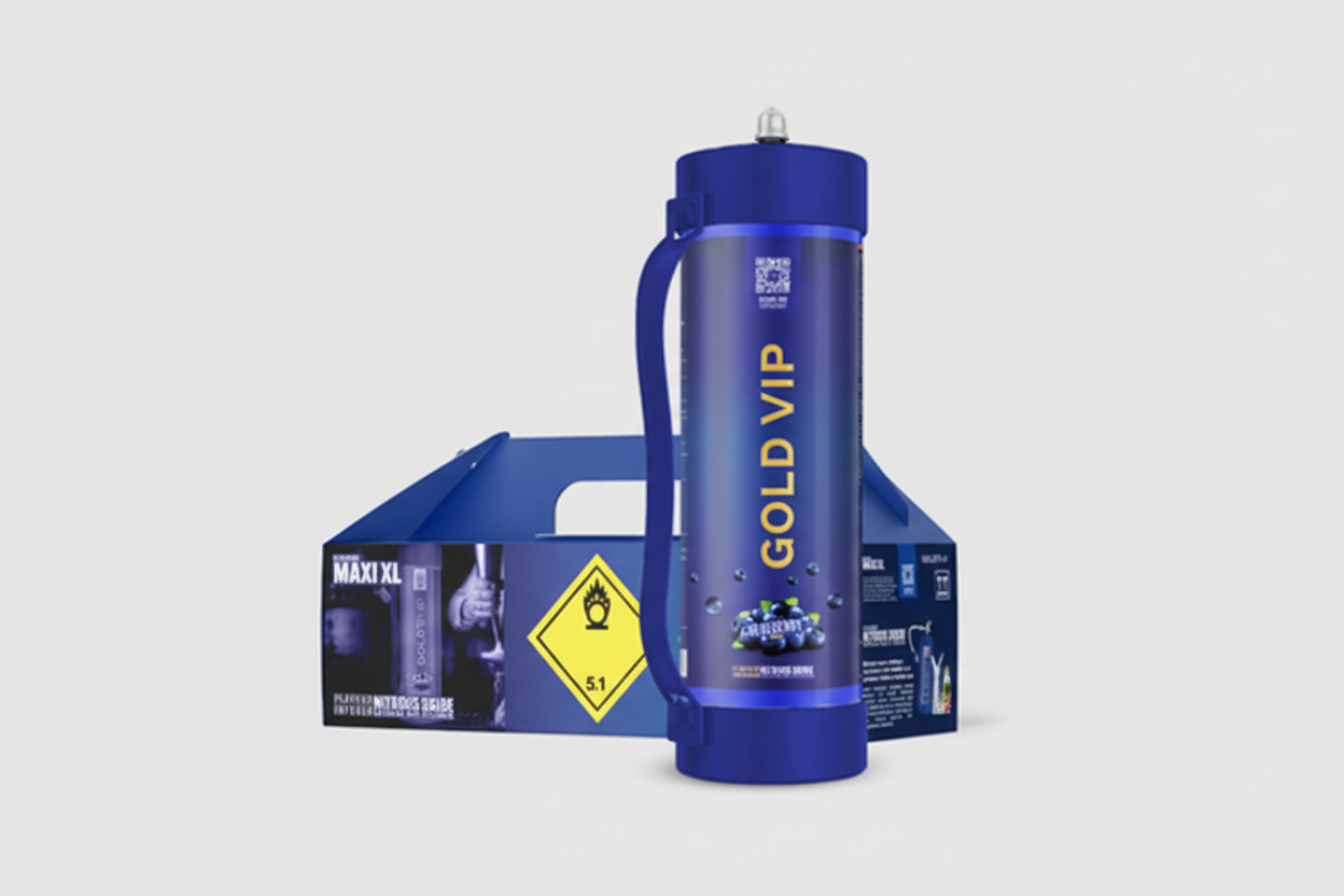 Gold Whip Maxi XL 3000G Food Grade Cream Charger Wholesale | Single Tank Catering Supply