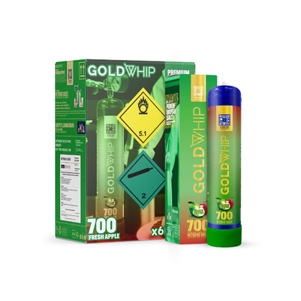 Gold Whip | 700G| FOOD-GRADE CREAM CHARGER FOR FOOD/CATERING  PURPOSE ONLY |