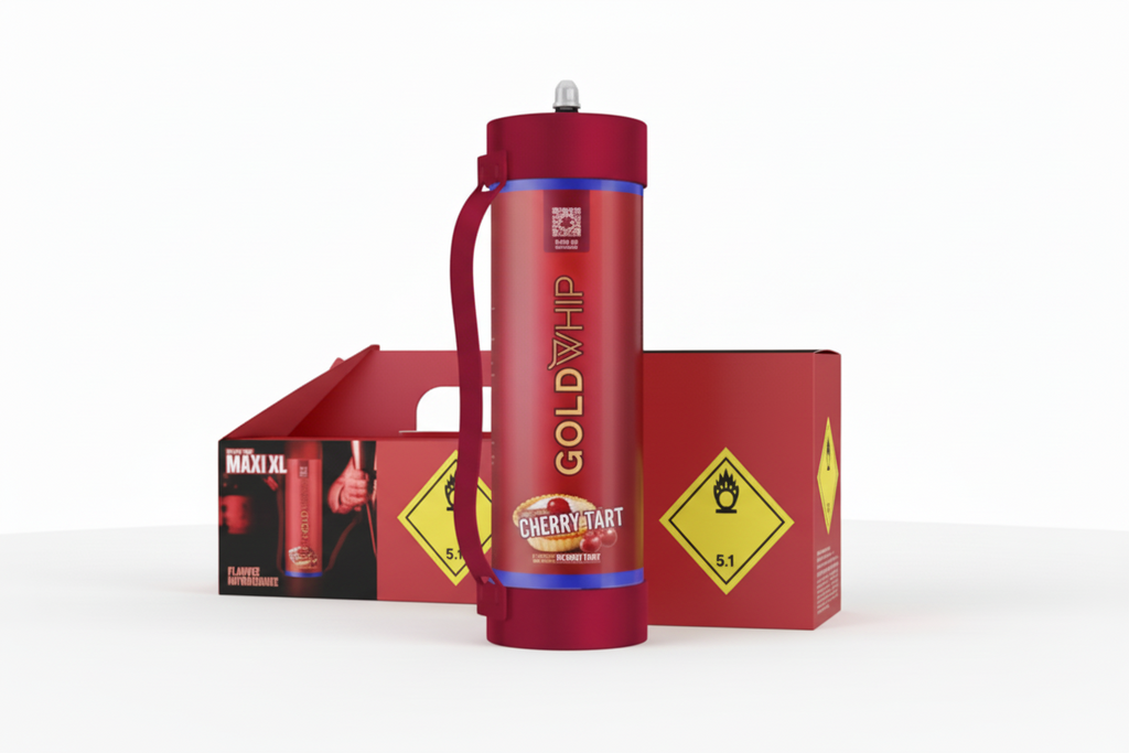 Gold Whip Maxi XL 3000G Food Grade Cream Charger Wholesale | Single Tank Catering Supply