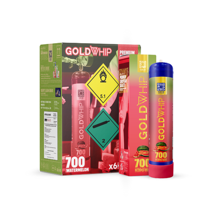 Gold Whip | 700G| FOOD-GRADE CREAM CHARGER FOR FOOD/CATERING  PURPOSE ONLY |