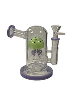 Waterpipe with Colored Octopus Rig Inside comes with Bowl Piece