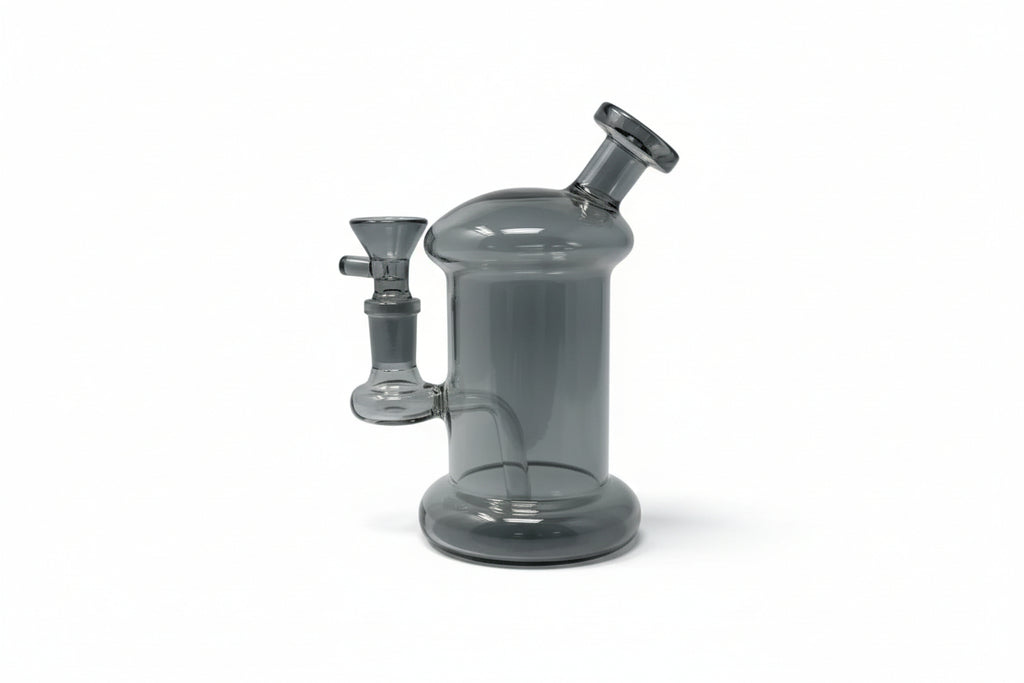 Cylindrical Rig with Matching Bowl Piece | Wholesale Smoking Accessories Supplier| WP4056