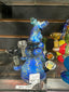 5.5 Inches Fumed Bong with Curved Lines On Top
