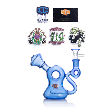 IC Glass Recycler| ICRE1050| Perfect for Dry Herbs and Concentrates