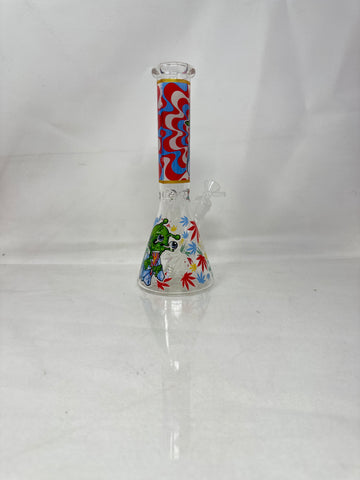 Beaker with Comic Print | "Alien Designs" | 10" 4Designs |  WP4061