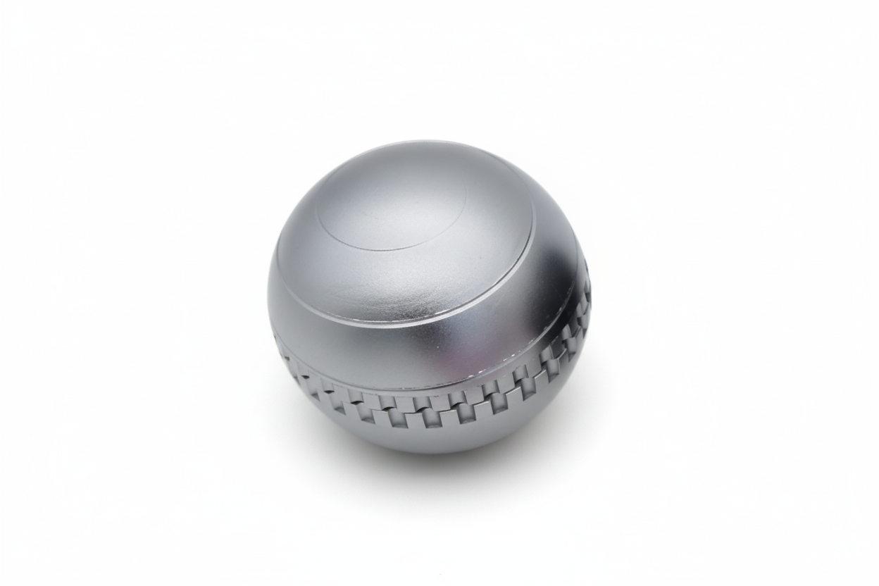 ATOM Spinning Dome Grinder  Silver