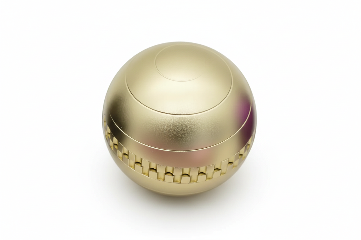 ATOM Spinning Dome Grinder premium herb grinder with rotating dome top