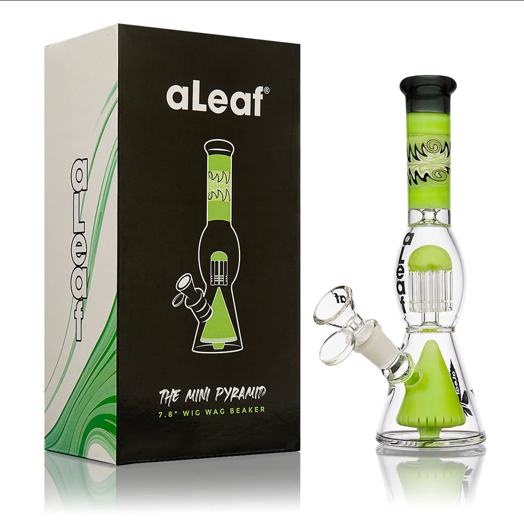 Aleaf - The Mini Pyramid | 7.8' Wig Wag Beaker