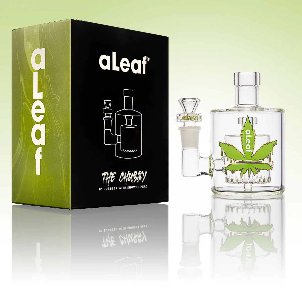 Aleaf - The Chubby 8" Bubbler with Shower Perc | AL6185