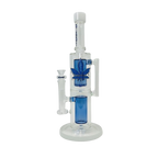 Aleaf - 14.6" The Double Ripple double can perc tube