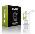 Aleaf Chubby Bubbler with Green Accent and Tree Perc
