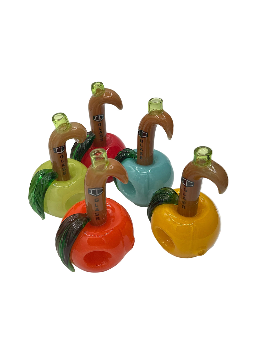 Apple Shape Hand Pipe in 5 colors 
