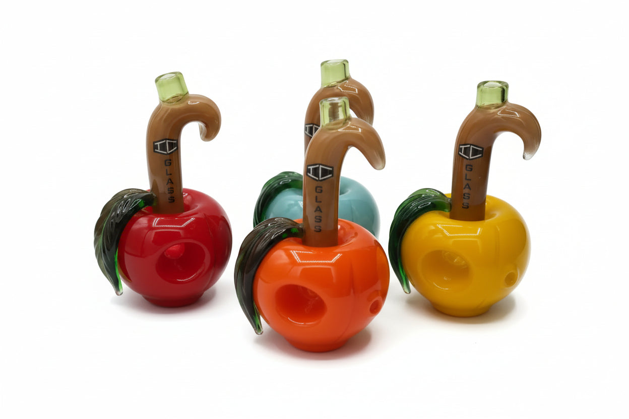 Apple Shape Hand Pipe in 5 colors 