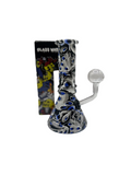 Art_Printed_Beaker_Oil_Burner Blue