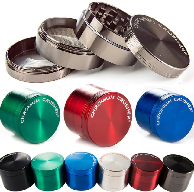 Chromium Crusher - Premium Grinder with Storage | Single Unit Main image