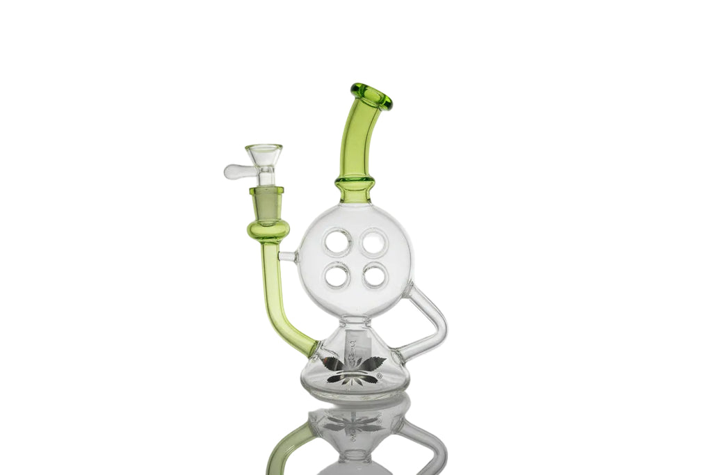 Aleaf - Swiss perc rig with bowl piece | AL 2091 - Premium Glass Dab Rig