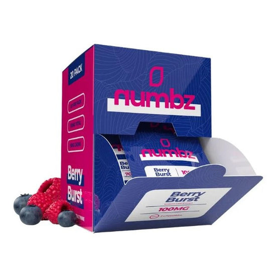 Numbz 100mg | 20 Pack (2 x 50mg Each)|7-Hydroxymitragynine | Box