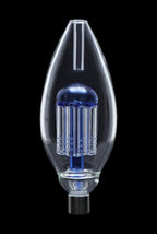 Wholesale Bulb Nectar Collector with Tree Perc | Titanium Tip + Dish Bowl | NC2036