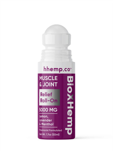 BioXHemp Muscle & Joint Relief Roll-On - 5000 MG | 1.7oz