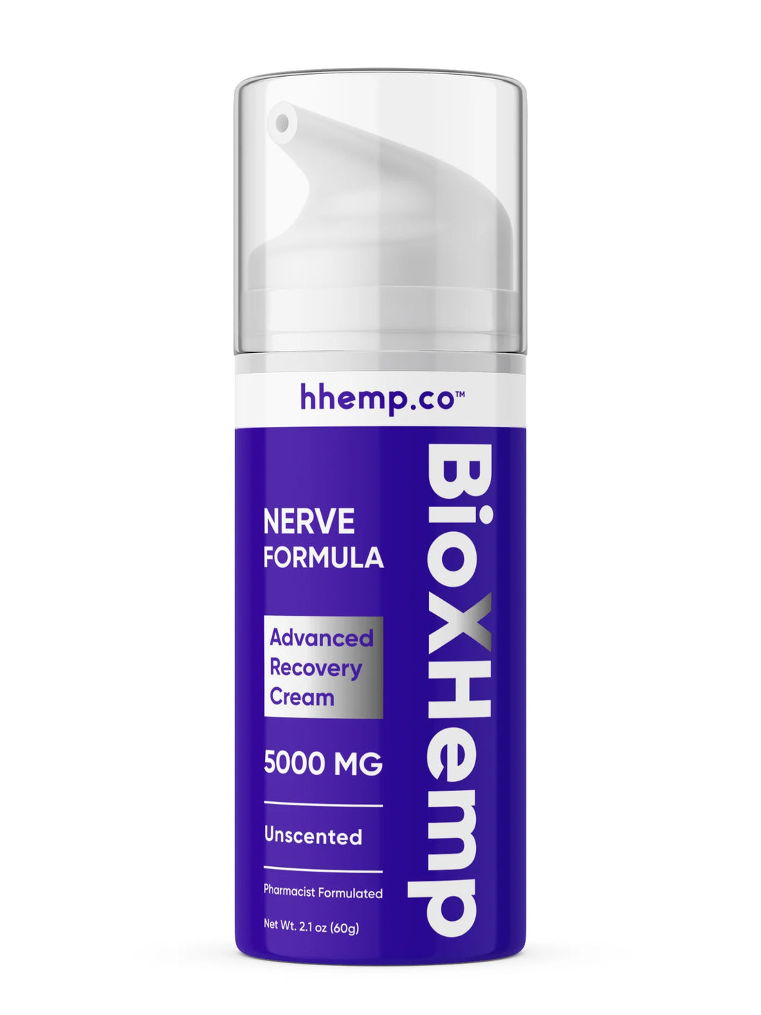 BioXhemp Nerve Formula & Advance Recovery Cream - 5000 MG | 2.1oz | Assorted 2 Flavors