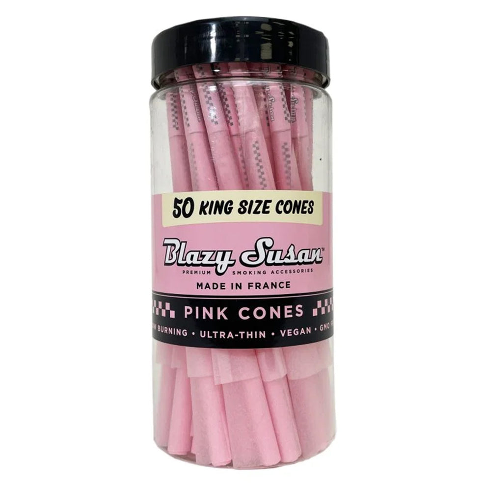 Blazy Susan Cones| Pink King Size 50Ct Jar Main image