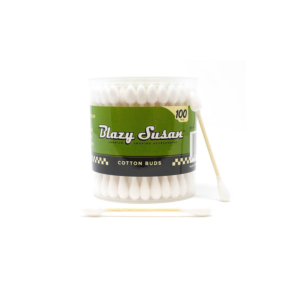 Blazy Susan - COTTON BUDS | WHITE | 100 Buds / Unit | Single Unit