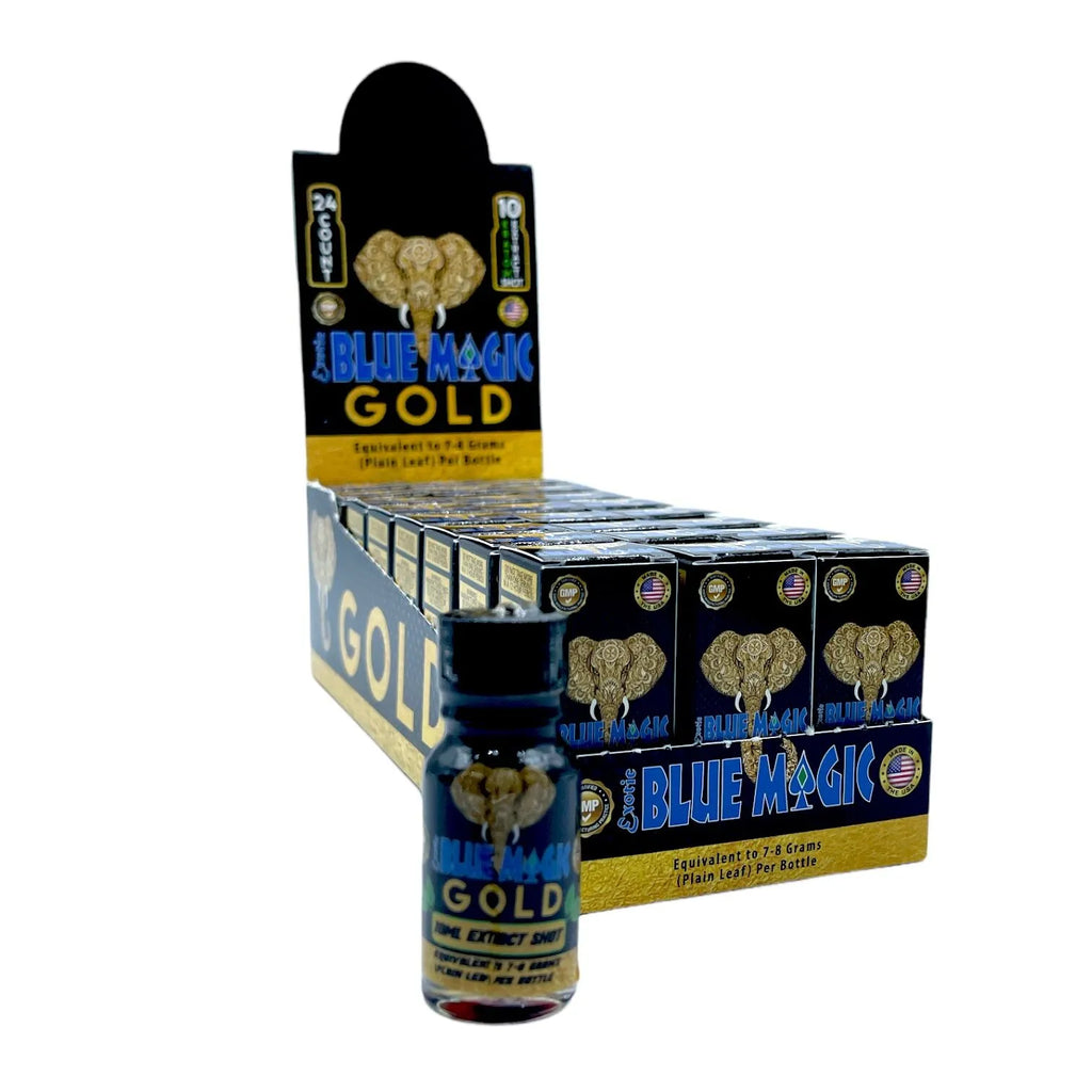 Blue Magic - Exotic Gold | 10ML Extra Shot | Full Spectrum Kratom Extract