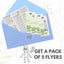 Pack of 5 Flyers