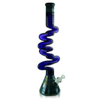 Blue Premium Zong Bong with Beaker Base