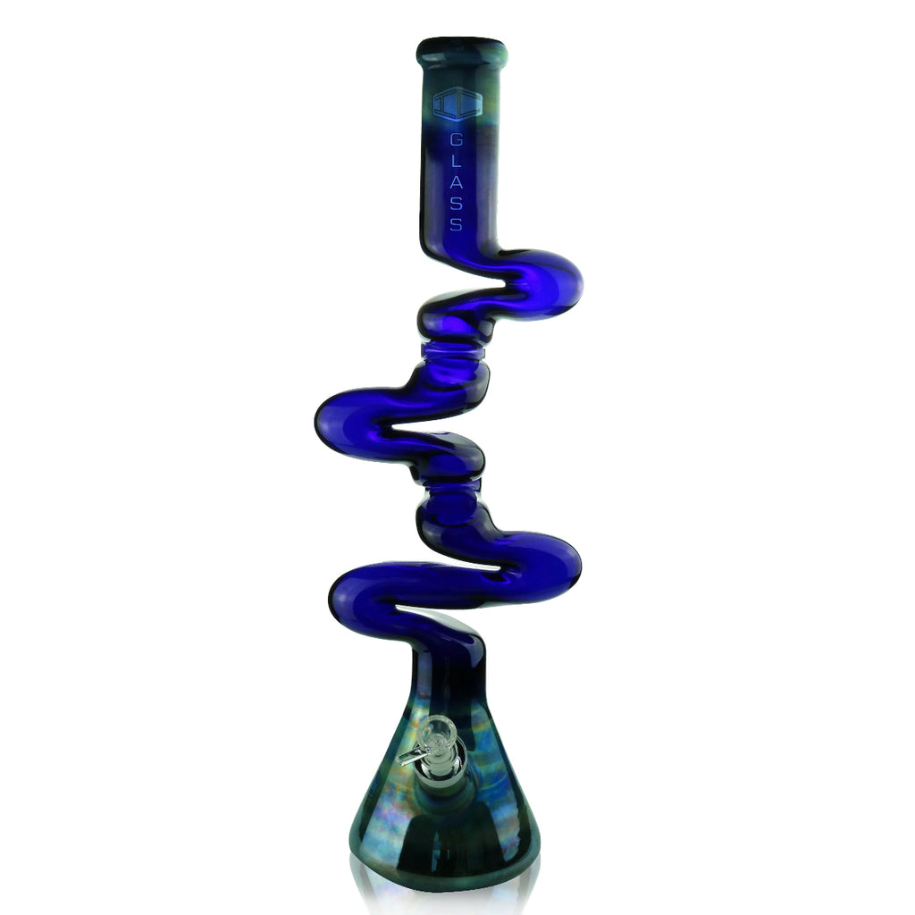 Blue Premium Zong Bong with Beaker Base in bulk
