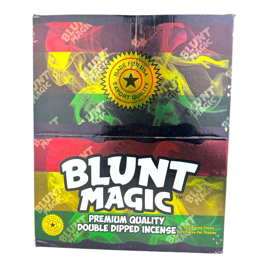 Blunt Magic - Premium Quality Double Dripped Incense 72 Pack | Box